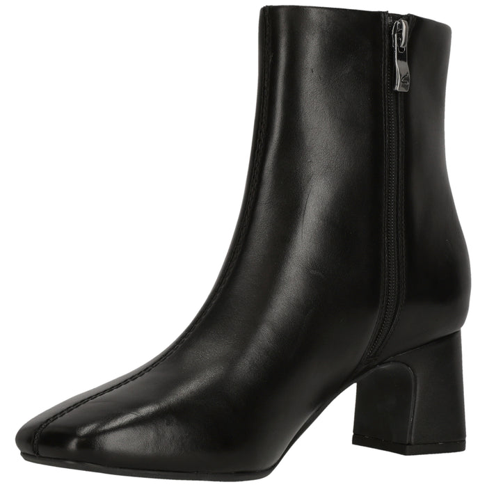 CLARKS PREMIUM Fernie Zip D Boots 1216 Black Leather