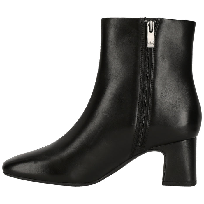 CLARKS PREMIUM Fernie Zip D Boots 1216 Black Leather