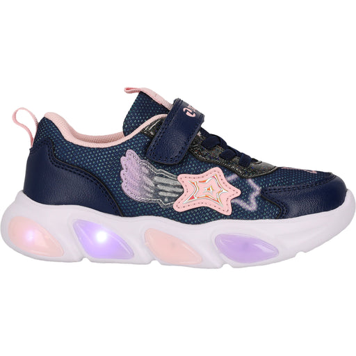 ZIGZAG Fiora Kids Shoe w/Lights Shoes 2002 Navy