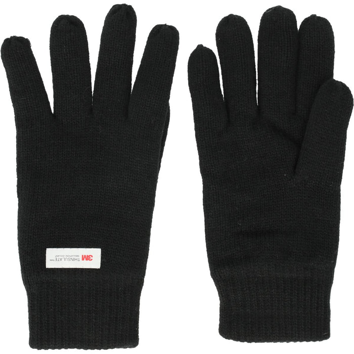 NORTH BEND Fire Thinsulate Knit Glove Gloves 1001 Black