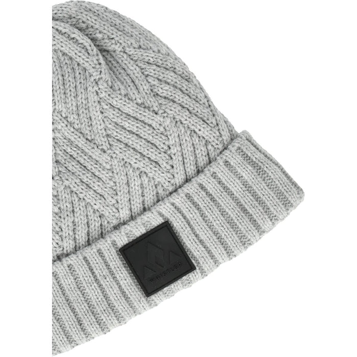 WHISTLER Fjord Unisex Beanie Hoods 1005 Light Grey Melange