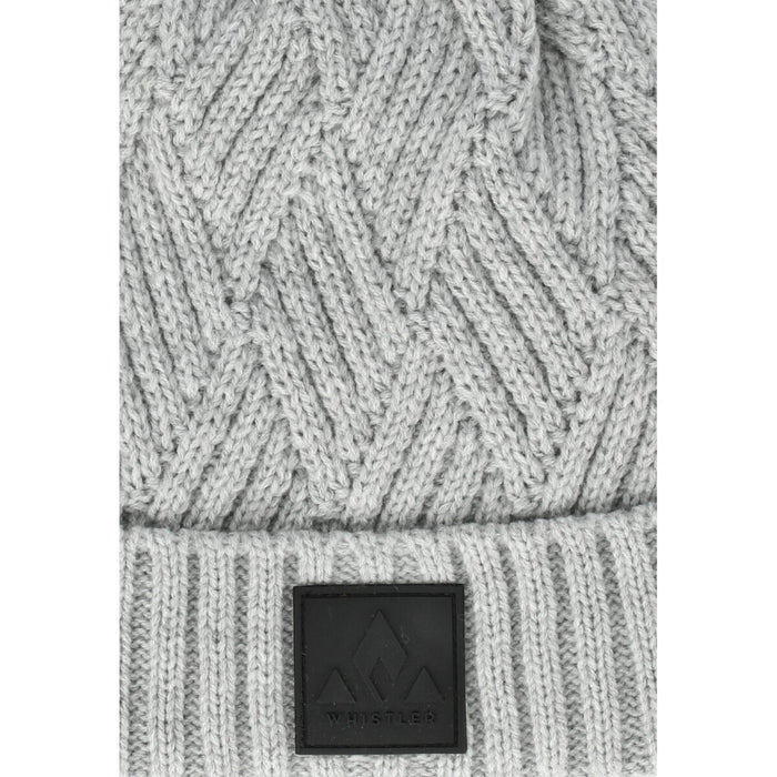 WHISTLER Fjord Unisex Beanie Hoods 1005 Light Grey Melange