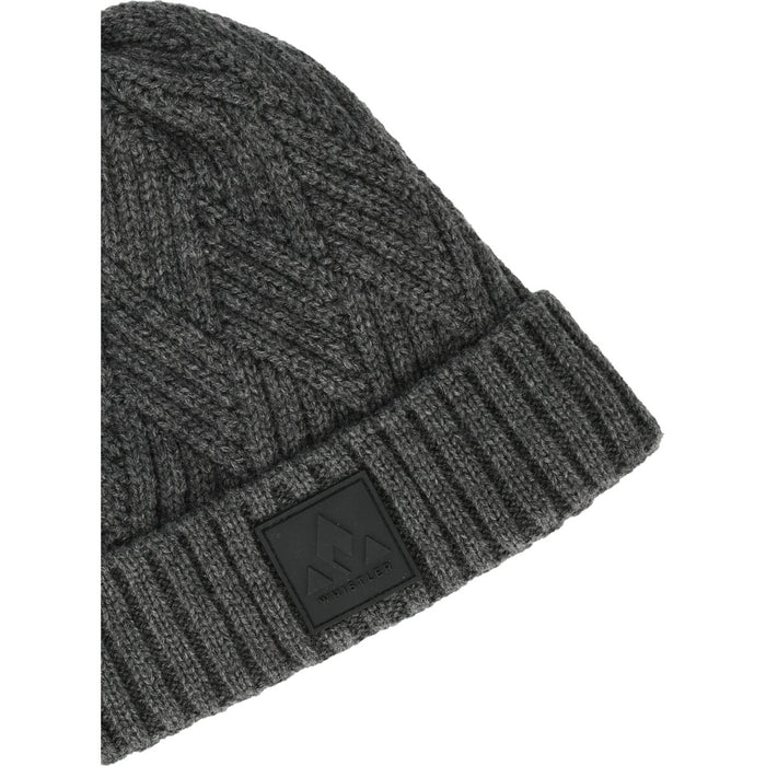 WHISTLER Fjord Unisex Beanie Hoods 1011 Dark Grey Melange