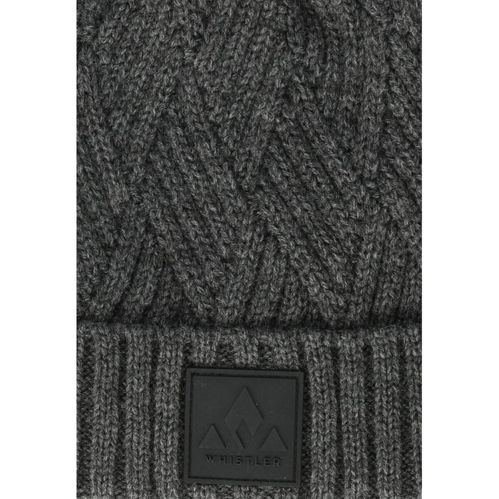 WHISTLER Fjord Unisex Beanie Hoods 1011 Dark Grey Melange