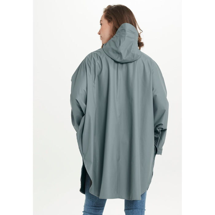 WEATHER REPORT Flame W PU Rain Poncho W-PRO 5000 Jacket 3056 Agave Green