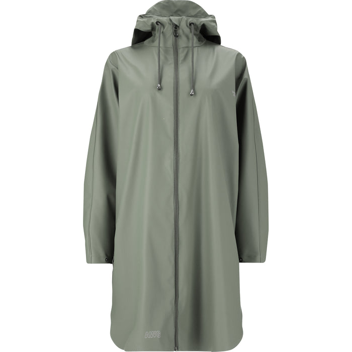 WEATHER REPORT Flame W PU Rain Poncho W-PRO 5000 Jacket 3056 Agave Green