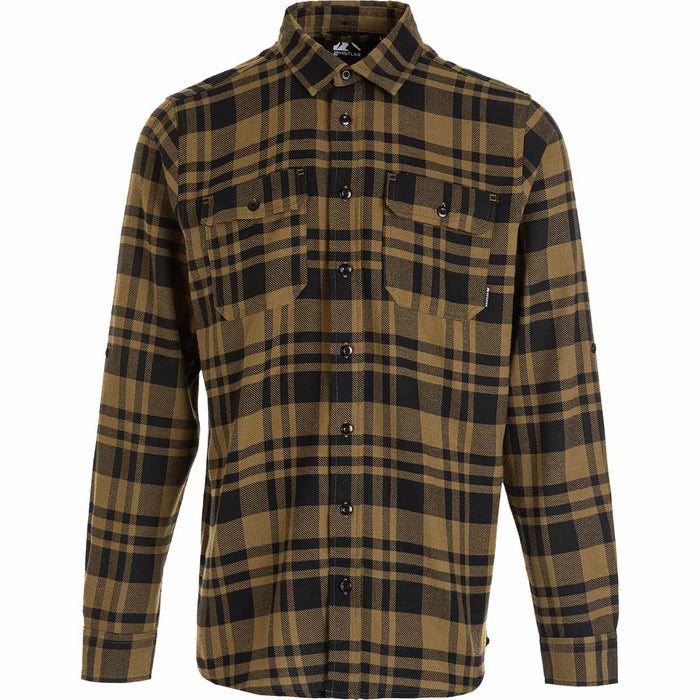 WHISTLER Flannel M Checked Shirt Shirt 3123 Dark Olive