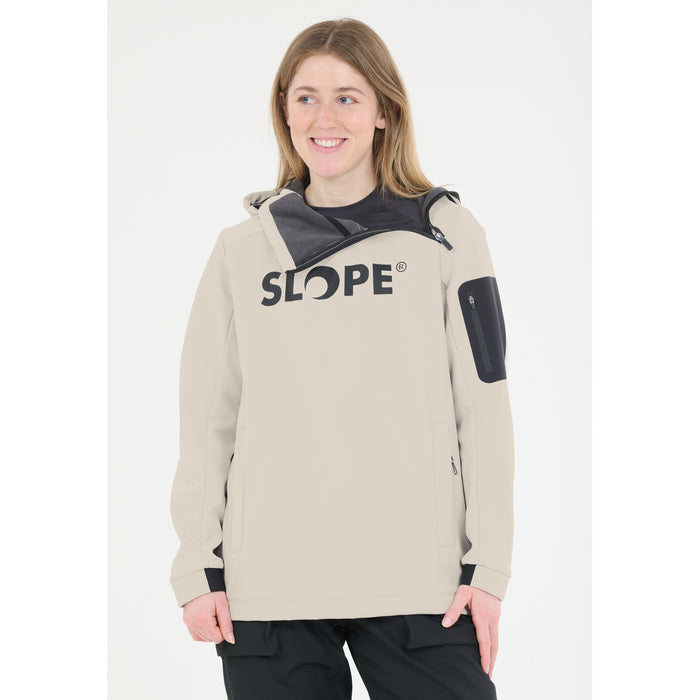 SLOPE Fletcher W Softshell Hoodie W-PRO 8000 Softshell 1282 Silver Lining