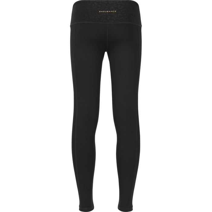 ENDURANCE Floran Jr. Long Tights Tights 1001 Black