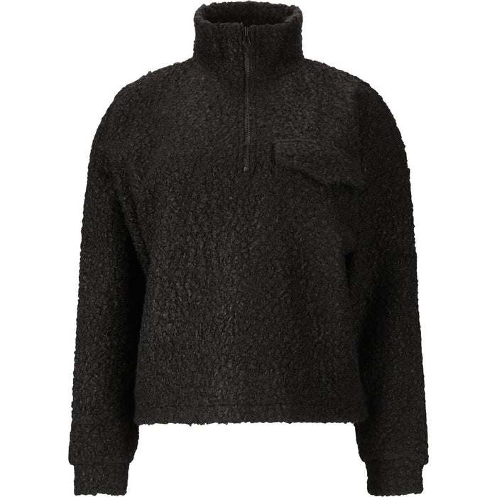 ATHLECIA Florrie W Sherpa Half zip Sweatshirt 1001 Black