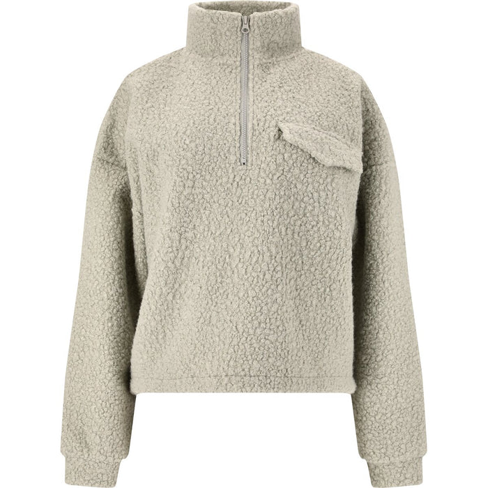 ATHLECIA Florrie W Sherpa Half zip Sweatshirt 1277 Pigeon