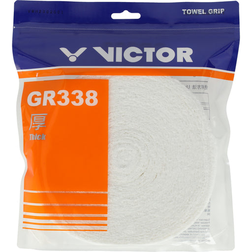 VICTOR GR338 Towel grip Grip 1999A White (A)