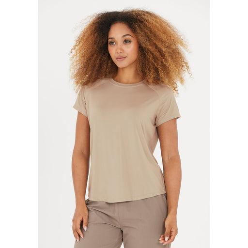 ATHLECIA Gaina W S/S Tee T-shirt 1183 Pure Cashmere