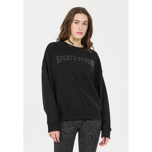 ATHLECIA Giannis W Crew Neck Sweatshirt 1001 Black