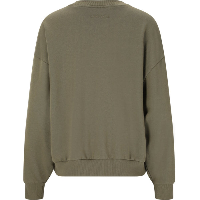 ATHLECIA Giannis W Crew Neck Sweatshirt 3211 Smokey Olive