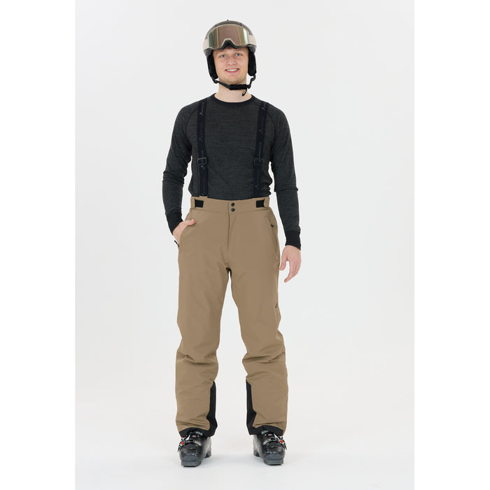 WHISTLER Gippslang M Functional Ski Pants W-PRO 15000 Pants 3040 Fallen Rock
