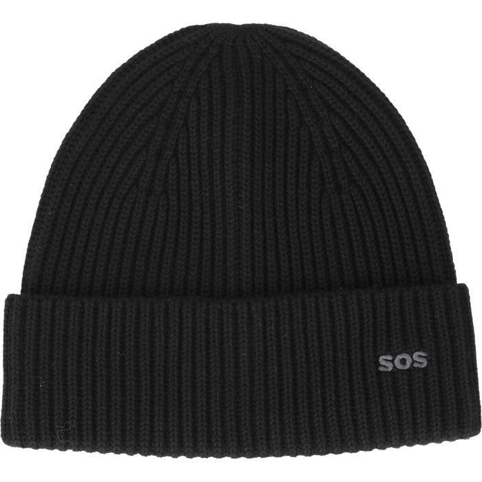 SOS Girdwood wool beanie Beanie 1001 Black