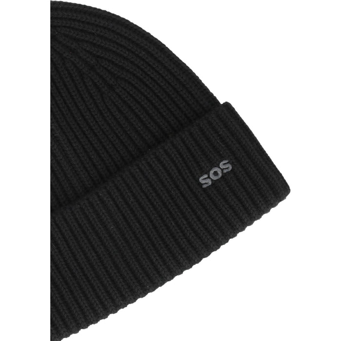SOS Girdwood wool beanie Beanie 1001 Black