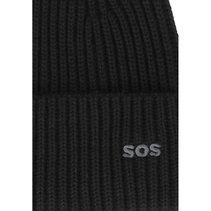 SOS Girdwood wool beanie Beanie 1001 Black