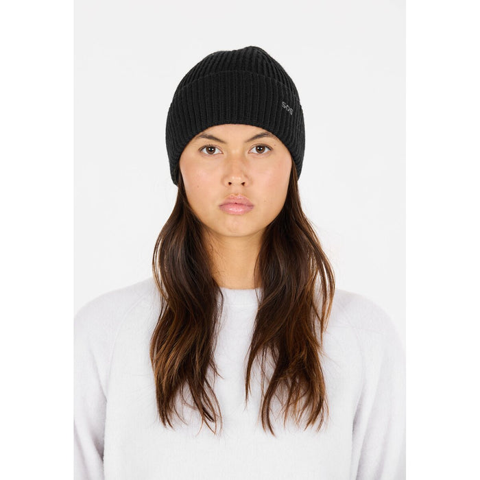 SOS Girdwood wool beanie Beanie 1001 Black