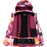 CMP Girl Jacket Snaps Hood Jacket 04ZH Sangria-Purple Fluo