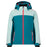 CMP Girl Jacket Snaps Hood Jacket E867 Teal