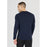 NORTH BEND Griffin M LS Wool Tee T-shirt 2048 Navy Blazer