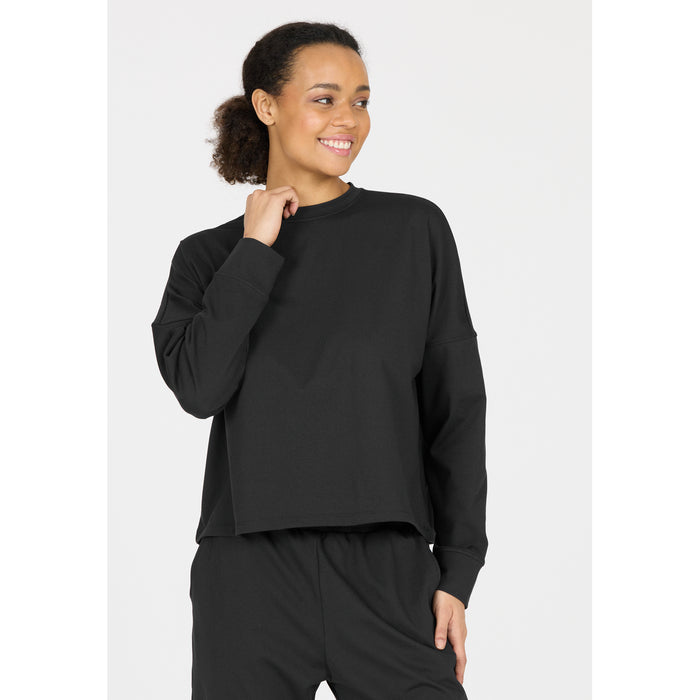 ATHLECIA Guyana W Crew Neck Sweatshirt 1001 Black