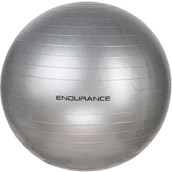 ENDURANCE! Gym ball 55 CM Fitness equipment 8889 silver