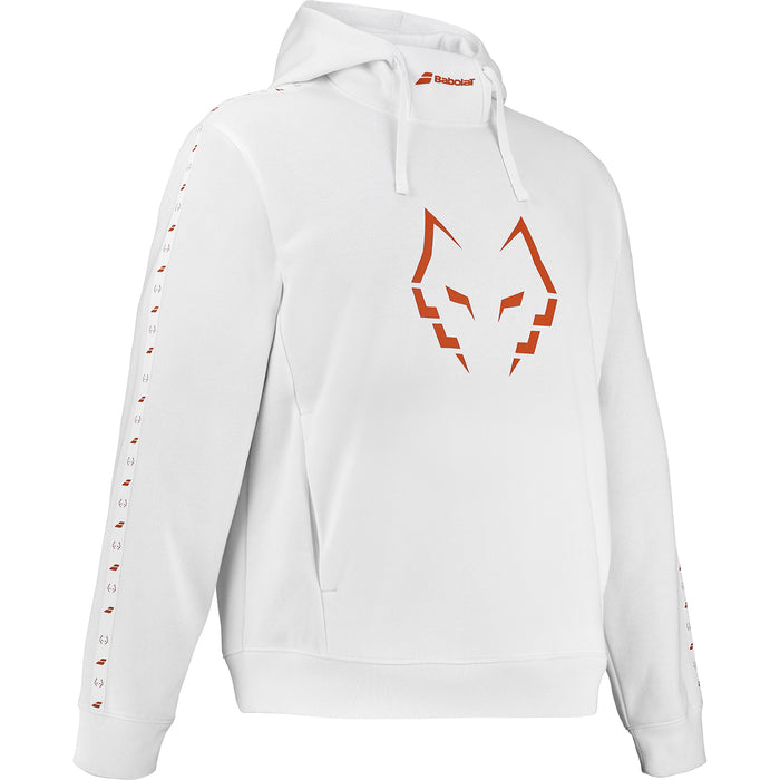 BABOLAT HOOD SWEAT J. LEBRON Sweatshirt 1000 White/White