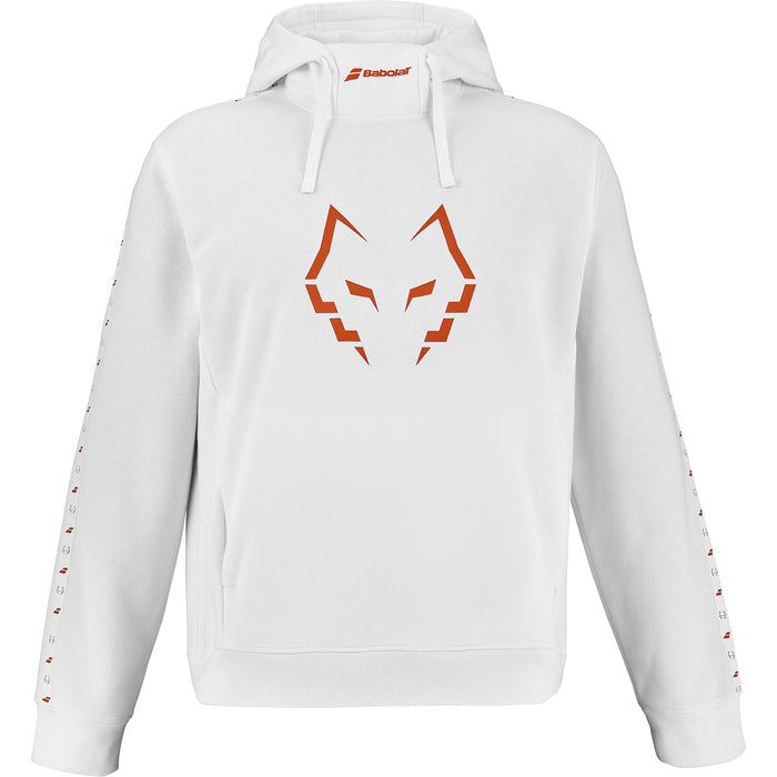 BABOLAT HOOD SWEAT J. LEBRON Sweatshirt 1000 White/White