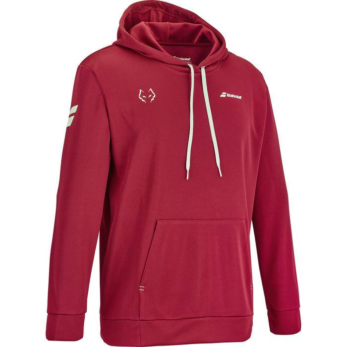 BABOLAT HOOD SWEAT LEBRÓN Sweatshirt 5063 Red Dahlia