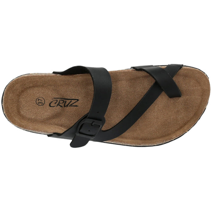 CRUZ Hardinsburg W Cork Sandal Sandal 1001 Black