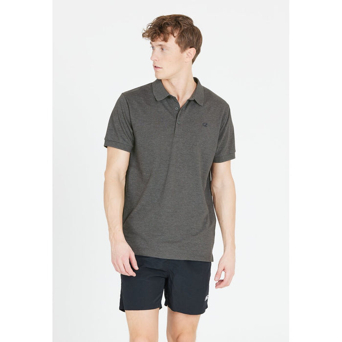 CRUZ Harrold M SS Melange Polo Polo 1011 Dark Grey Melange