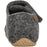 MOLS Heiris Kids Felt Slipper Shoes 1011 Dark Grey Melange