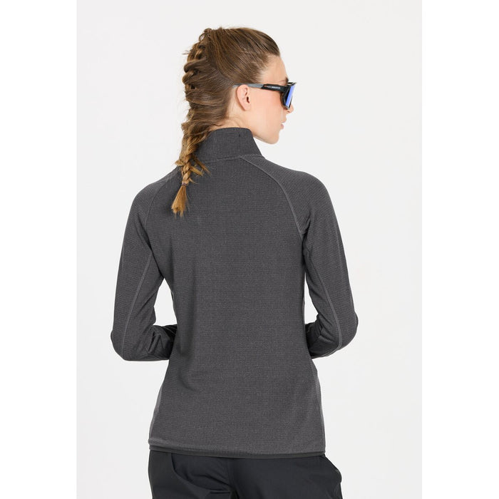 WHISTLER Helge W Half Zip Midlayer Midlayer 1011 Dark Grey Melange