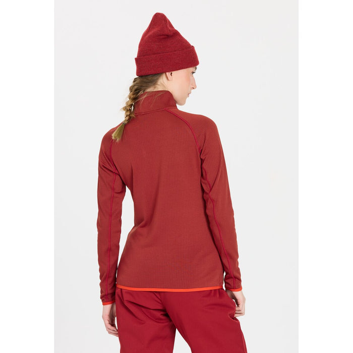 WHISTLER Helge W Half Zip Midlayer Midlayer 4260 Sun-Dried Tomato