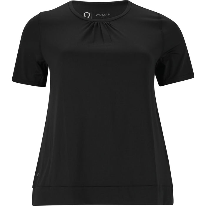 Q SPORTSWEAR Hella W S/S Tee T-shirt 1001 Black