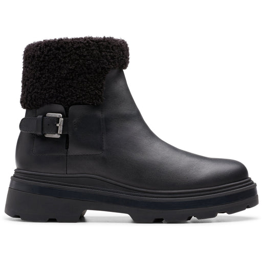 CLARKS PREMIUM HencroftMadiWP D Boots 1216 Black Leather