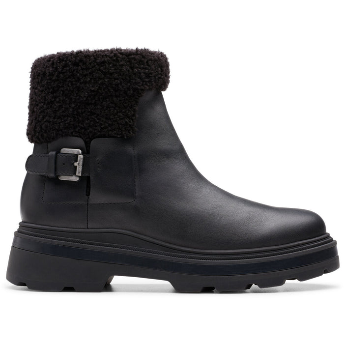 CLARKS PREMIUM HencroftMadiWP D Boots 1216 Black Leather