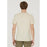 NORTH BEND Henning M SS Tee T-shirt 1106 Oatmeal