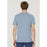 NORTH BEND Henning M SS Tee T-shirt 2187 Faded Denim