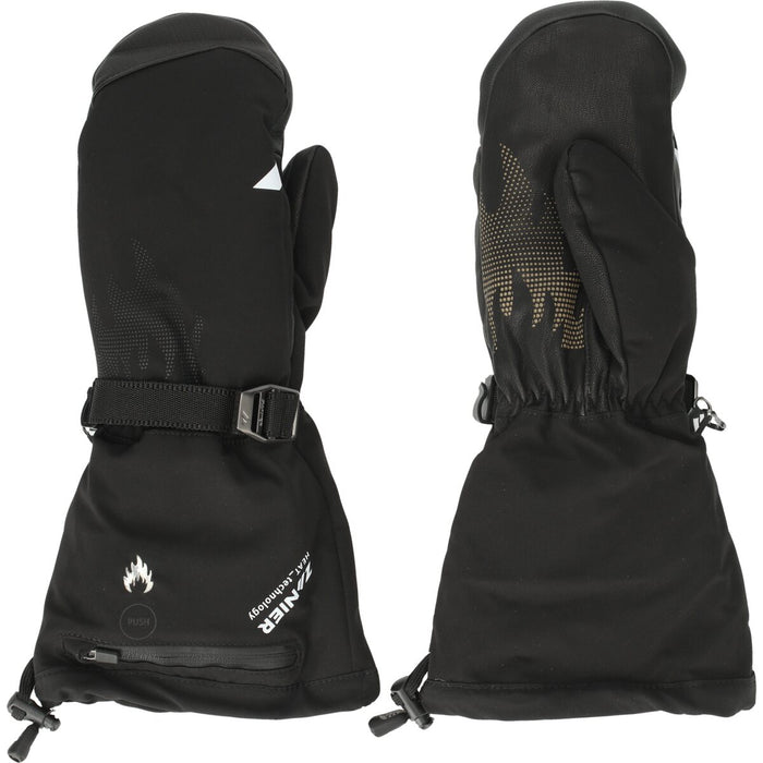 ZANIER Hot STX Sympatex Mitten W/Heat System Gloves ZA2000 Black