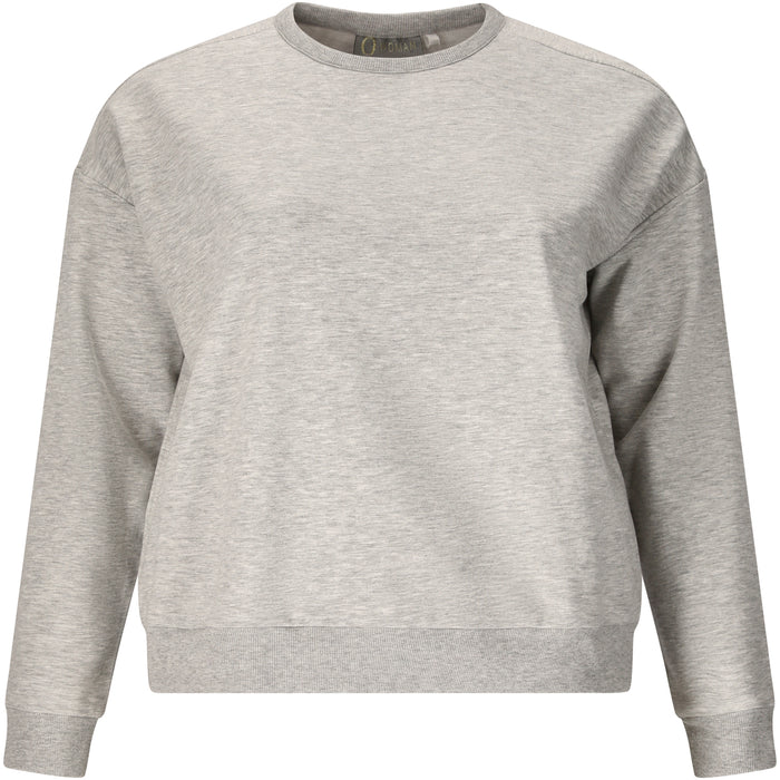 Q SPORTSWEAR Ingelina W Sweat Crew Neck Sweatshirt 1005 Light Grey Melange