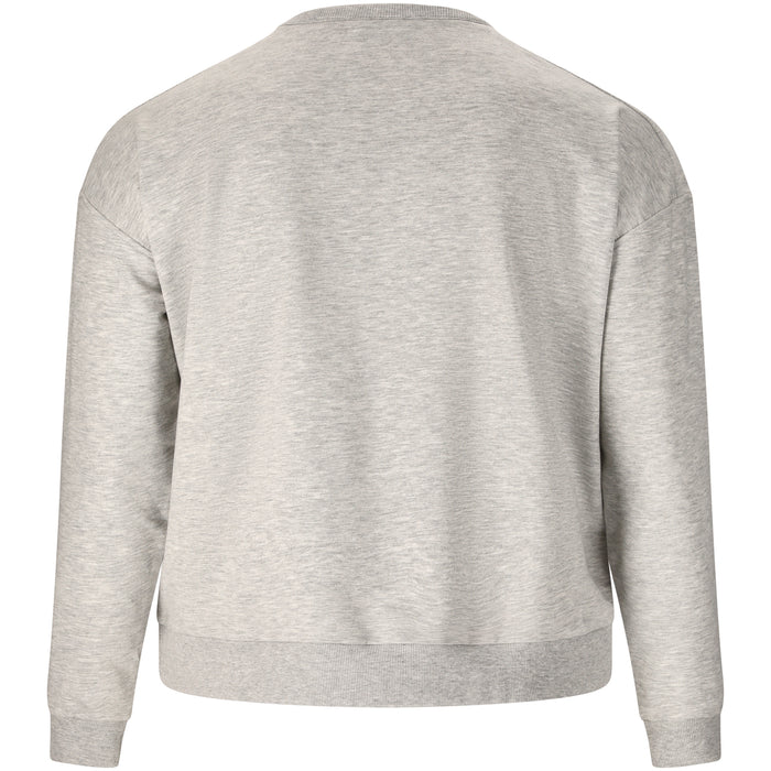 Q SPORTSWEAR Ingelina W Sweat Crew Neck Sweatshirt 1005 Light Grey Melange
