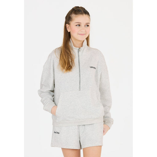 LES’ARCS Inghean Half Zip - Youth Sweatshirt 1222 White Melange