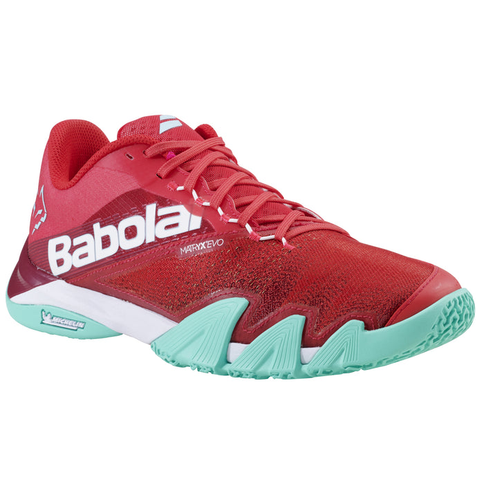 BABOLAT JET PREMURA 2 MEN J.LEBRÓN Shoes 5064 Red / Electric Green