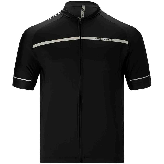 ENDURANCE Jackal M Cycling/MTB S/S Shirt Cycling Shirt 1001 Black