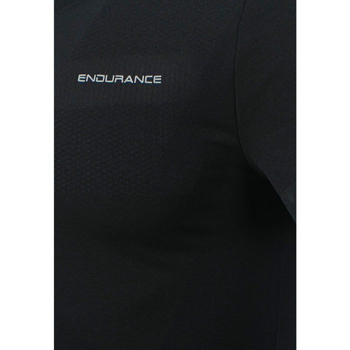 ENDURANCE Jaro M Melange Seamless S/S Tee T-shirt 1011 Dark Grey Melange