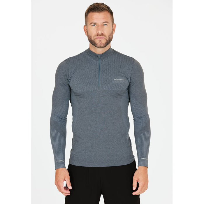 ENDURANCE Jaro M Seamless Midlayer Midlayer 2013 Blue Mirage